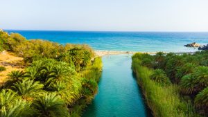 preveli strand kréta görögország