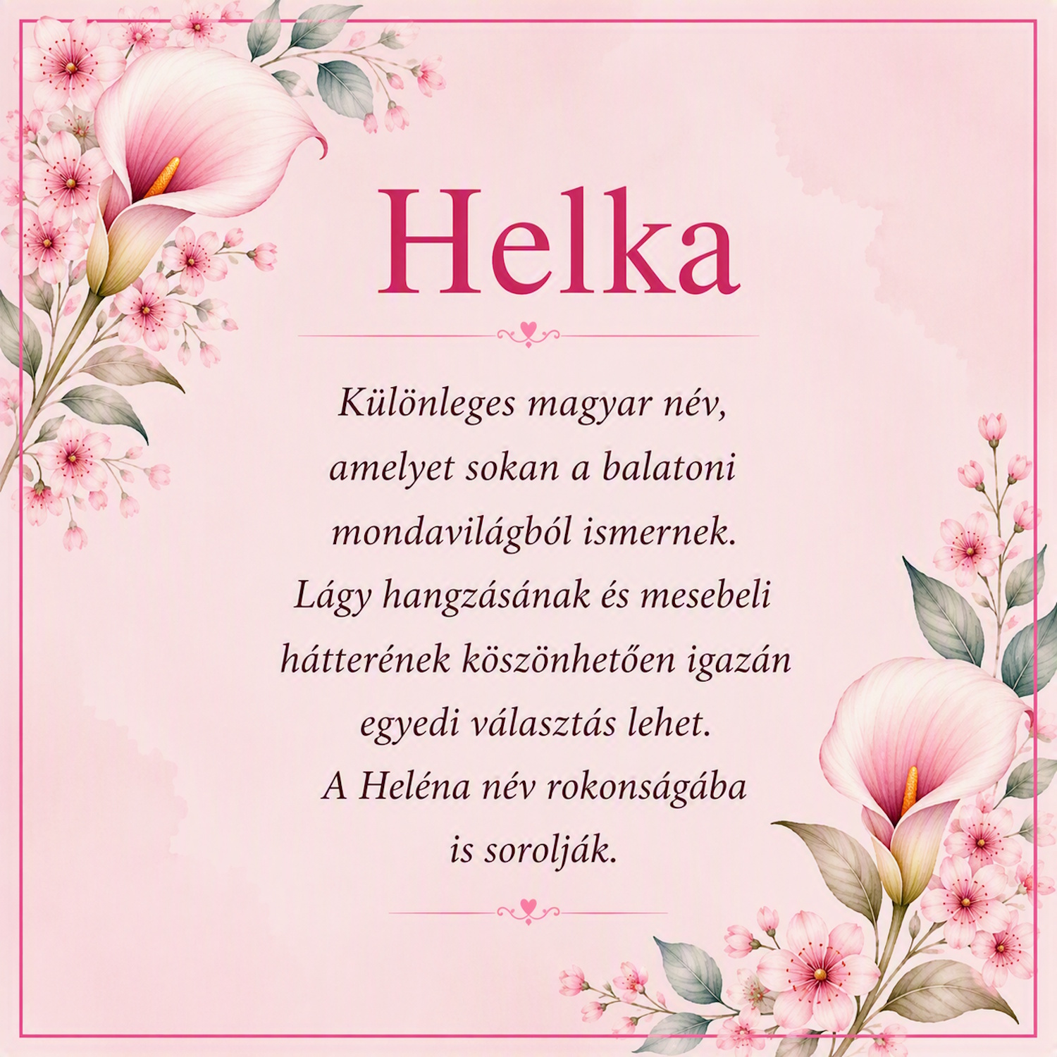 regi-lanynev2 | Meglepetés régi magyar lánynév helka jelentése