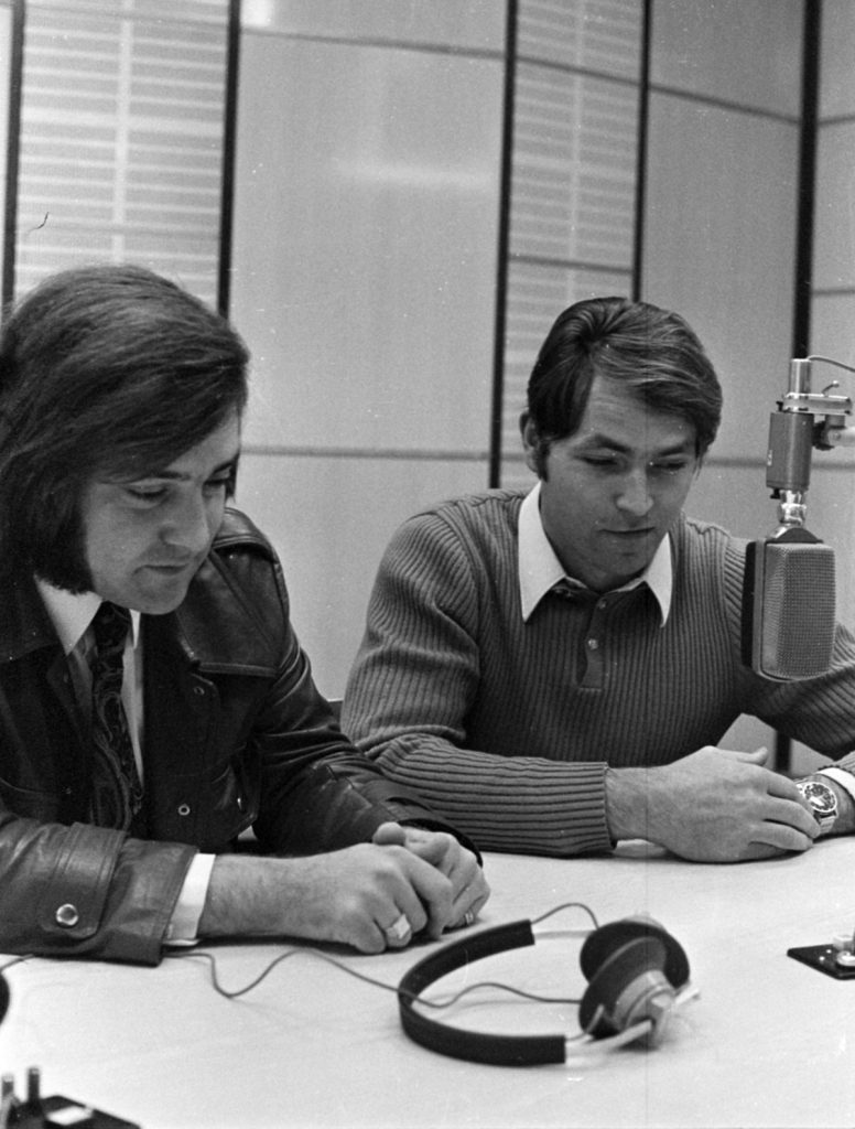 szaloczypal | Meglepetés 1974. a Magyar Rádió stúdiója, Pintér Sándor és Szalóczy Pál rádióbemondók
