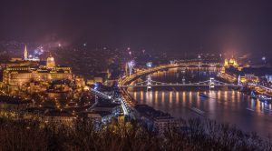 tűzijáték Budapesten