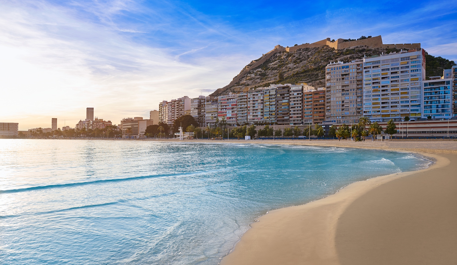 Postiguet strand Alicantéban