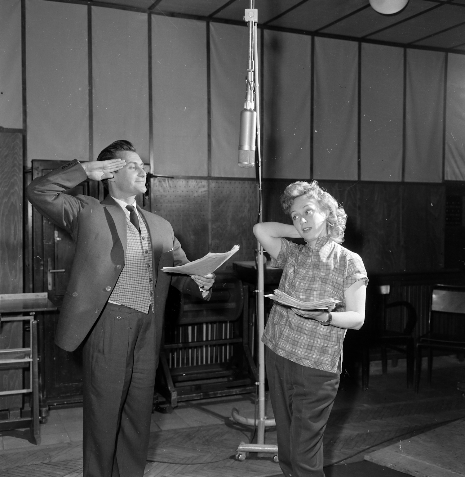 1950. Agárdy Gábor és Bánki Zsuzsa