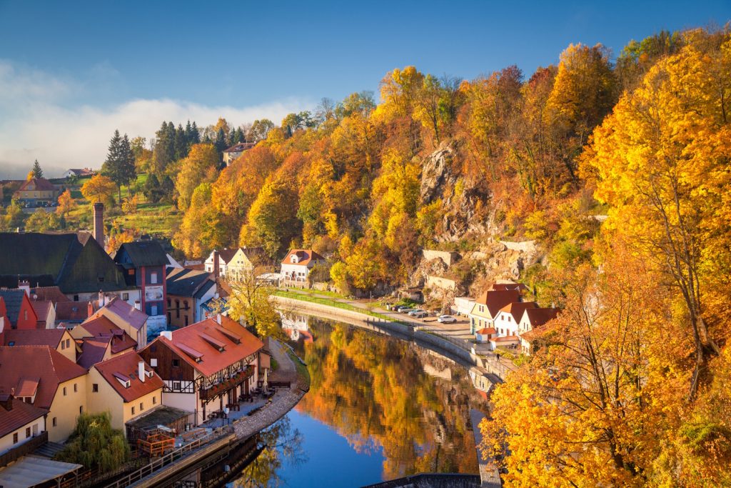 ceskyKrumlov | Meglepetés Český Krumlovban hihetetlenül szép az ősz