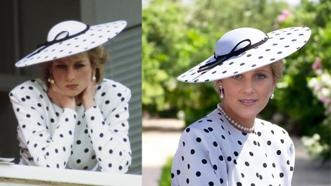 Bődiné Képli Barbara, Diana hercegné magyar hasonmása és Diana