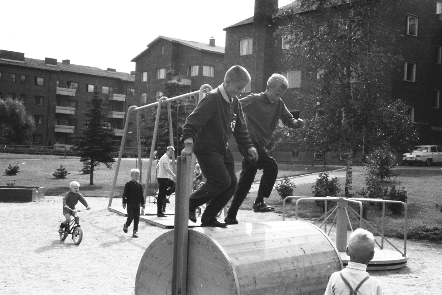 Játszótér régen