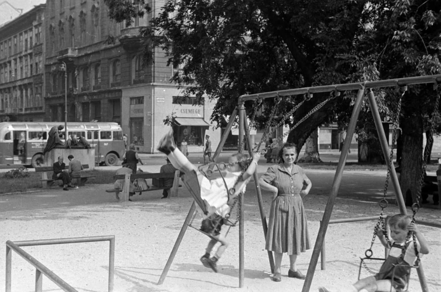 Játszótér régen