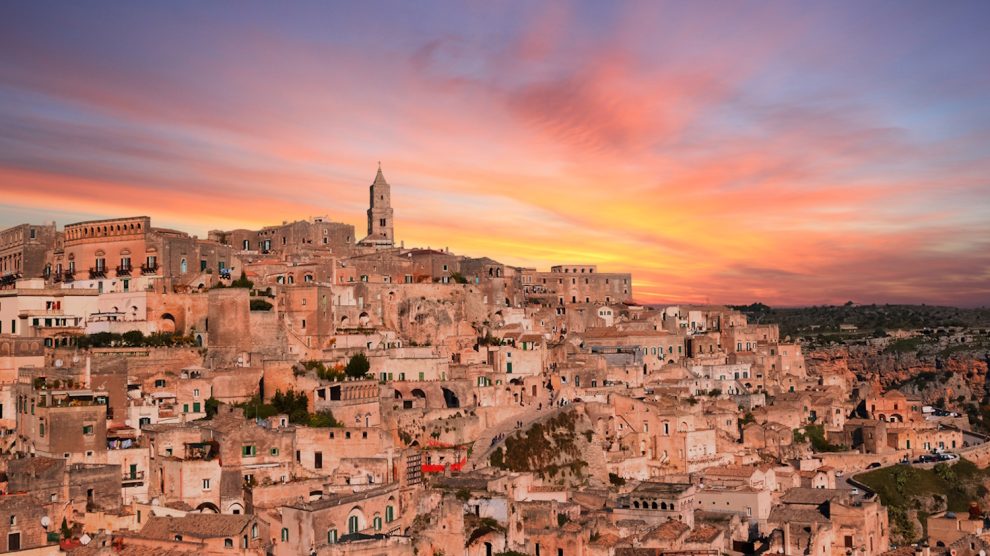 matera olaszország ősszel