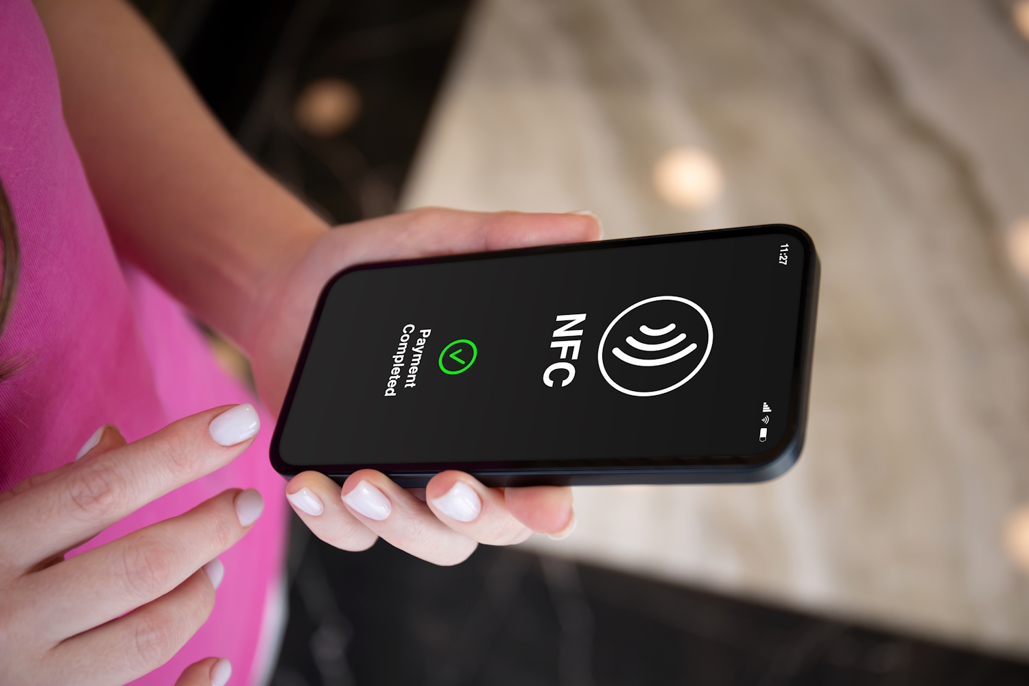 NFC funkció a telefonon
