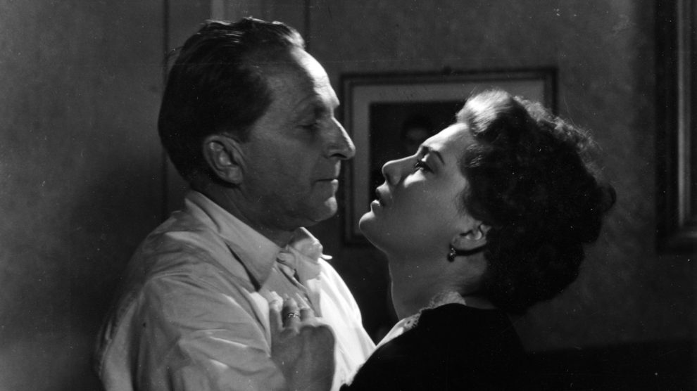 1957. Páger Antal és Bara Margit a Dani című film egyik jelenetében