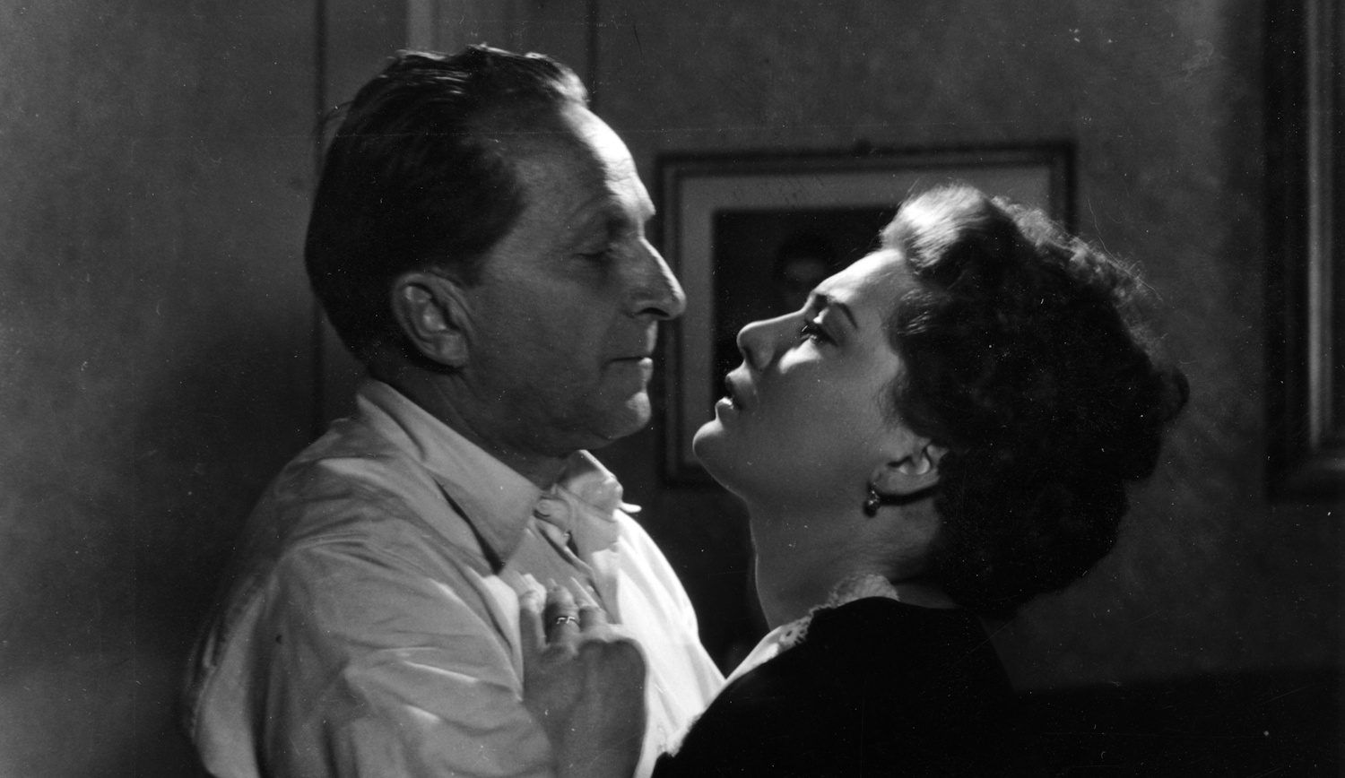 1957. Páger Antal és Bara Margit a Dani című film egyik jelenetében