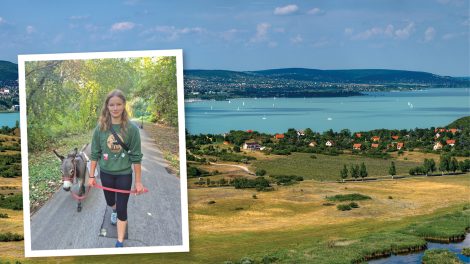 Egy hónapig gyalogolt Fokival Koszonits Bettina